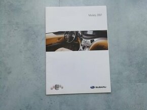 Subaru 2007 - CZ katalog + ceník - doprava v ceně