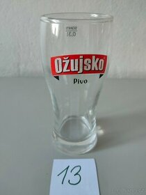 Pivní sklenice s potiskem - OŽUJSKO Pivo