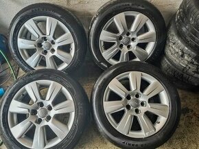 LETNÍ ALU SADA AUDI 225/55 R17 SE ZÁRUKOU