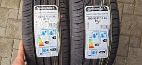 2x nove Continental 195/45 R16 DOT2016