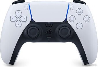 PS5 ovladač bílý