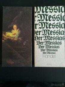 2 kolekce audiokazet: Händel a Bach