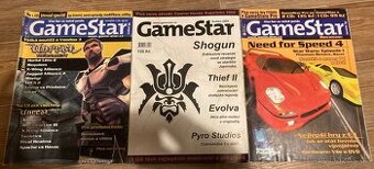 Stare herni casopisy GAMESTAR