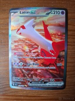 Pokemon kartička-Latias ex - 1