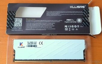 DDR4 16GB Ram 3200 MHz.