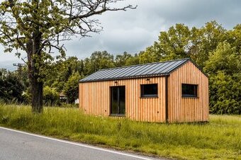 Celoroční dům k trvalému bydlení ve skandinávském stylu