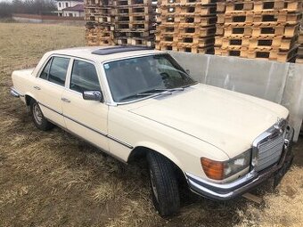 Veterán Mercedes Benz w116 280 SE policajna limuzina - 1