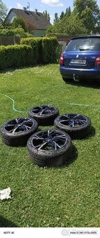 Alu kola MAM RS5 5x100 r17 + zimní pneu Nexen 215/40 r17