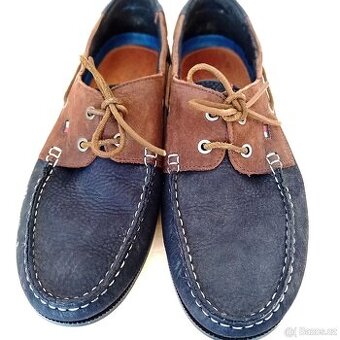 pánské kožené mokasíny vel. 41 zn. Tommy Hilfiger