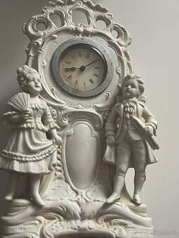 Prodam staré porcelánové hodiny