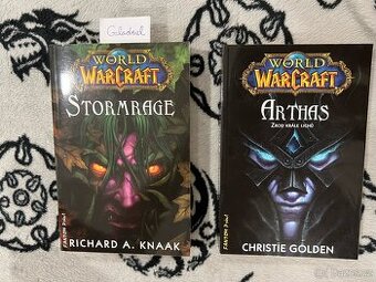 PRODÁM KNIHY WARCRAFT - STORMRAGE + ARTHAS