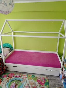 Postel s uloznym prostorem 90 x 200