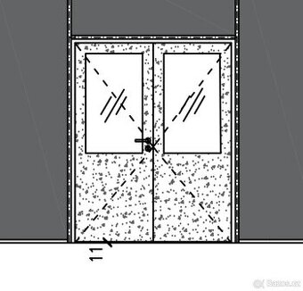 Dvoukřídlé dveře