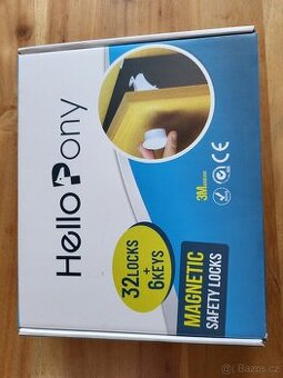 Zámek skříňky, magnetický mechanismus, dětská pojistka