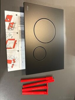 Alcadrain ovládací tlačítko TURN-BLACK