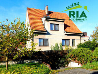 Sokoleč u Poděbrad RD 6+kk, 2x garáž, zahrada 998m2