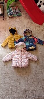 Dětská zimní bunda vel. 86