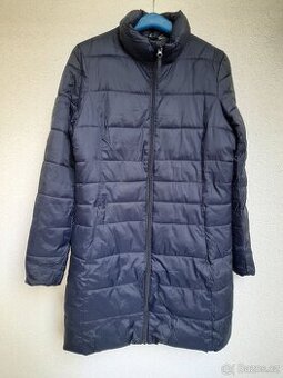 Dámský tmavě modrý prošívaný kabát Esmara