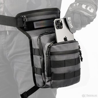 Rhinowalk brašna na nohu MT102 - šedá