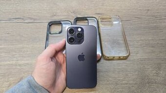 Apple iPhone 14 Pro Deep Purple 128GB, Hezký stav