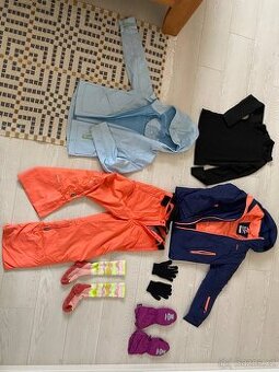 Dívčí lyžařský komplet 12 let+helma