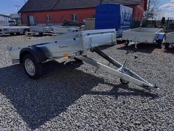 Přívěsný vozík 252x130cm, sklopný, 750kg, 130km/h