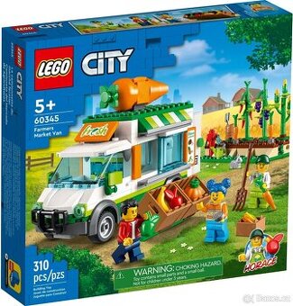LEGO City 60345 Dodávka na farmářském trhu