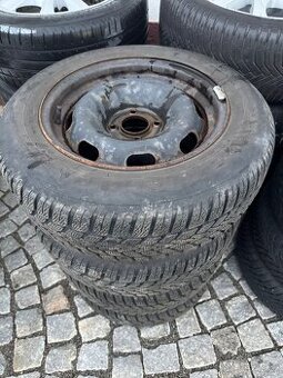 Zimní pneu 195/65 r15 disk peugeot Citroen 4x108