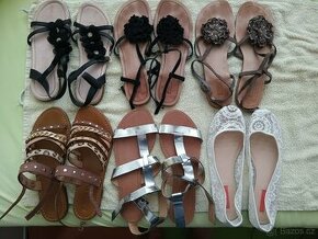 Dívčí letní sandály a balerínky