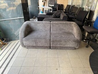 Pohovka sedačka Micadoni Miley šedá