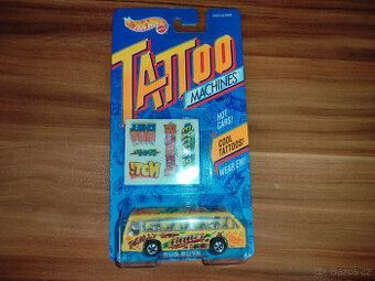 1993 Hot Wheels Tattoo machines - s tetováním