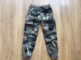 Dětské maskáčové kalhoty 140 (9-10 let)