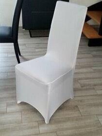 Prodám nové elastické bílé potahy na židle 70-80 Kč/ks