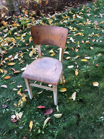 Starožitné židle dřevěné - 1