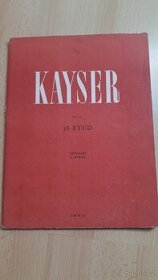 36 etud KAYSER Violino - 1