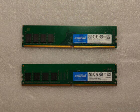 RAM paměť do počítače, 8GB (2x4GB) DDR4