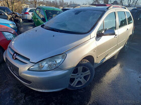 Peugeot 307 2.0 ( RFN ) 100kW r.2003 stříbrná