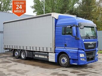 MAN TGX 26.440, 6x2, EURO 6, 26 TUN, 20 PALET, TŘÍSTRANNÁ SH