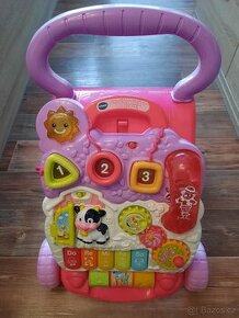 Vtech chodítko růžové - 1