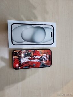 Iphone 15 TOP STAV jak nový Záruka do 8/2027