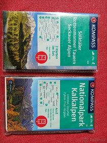 Rakouské turistické mapy