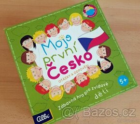 Desková hra MOJE PRVNÍ ČESKO dětská verze párty hry