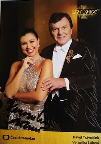 Prodám podpisovou kartu /autogram Pavel Trávníček