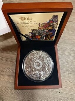 Stříbrná mince 2021 Completer 1kg v etui Royal Mint