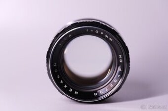 PRODÁNO Objektiv Konica Hexanon 57mm f1.4 (K/AR)