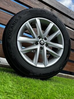 Alu kola 5x112 r17 s pneu (sat)