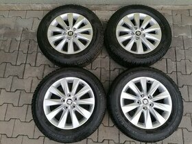 5x112 16 6J ET43 Seat vč. Pneu 8mm 215 60 16