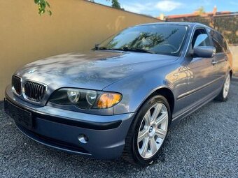 BMW E46 2.2i 125KW /ALU-R17/ŠÍBR/SPORTSITZE/FACELIFT/