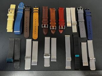 20mm pásky na hodinky - různé