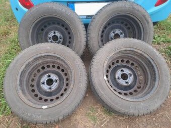 4 plechové disky Hyundai i10 (5,5Jx14 ET47)